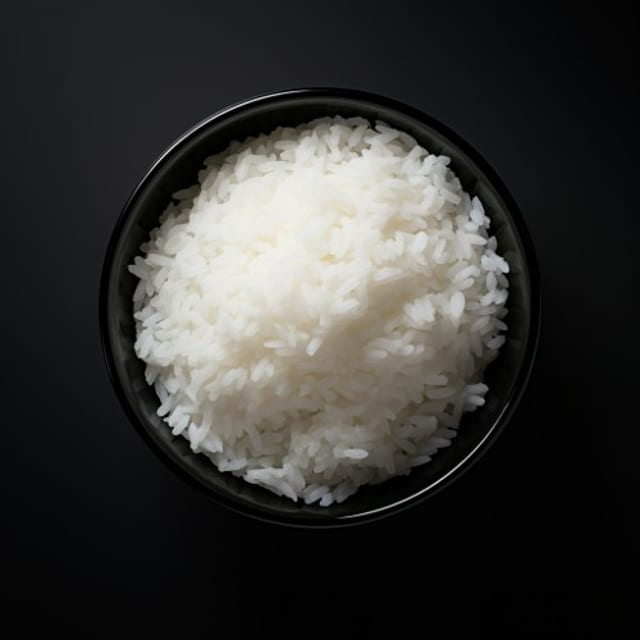 Sides STEAMED RICE.