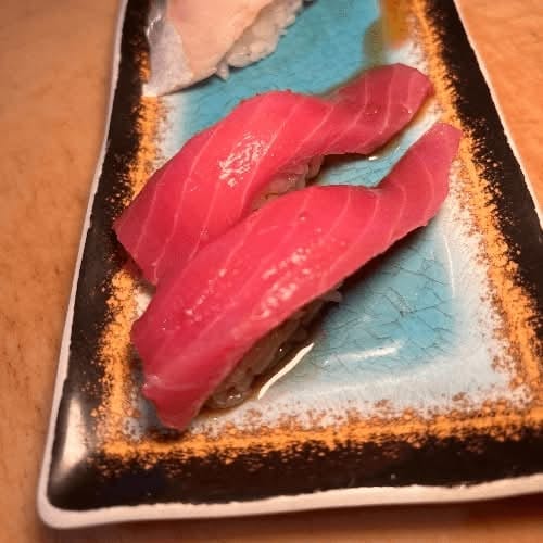SASHIMI GARLIC TUNA SASHIMI.